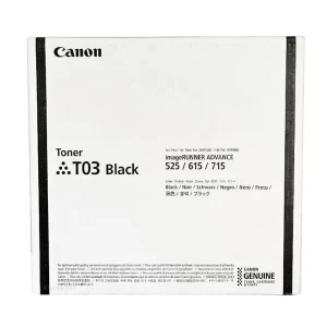 Original Canon T03 / 2725C001AA Black Toner