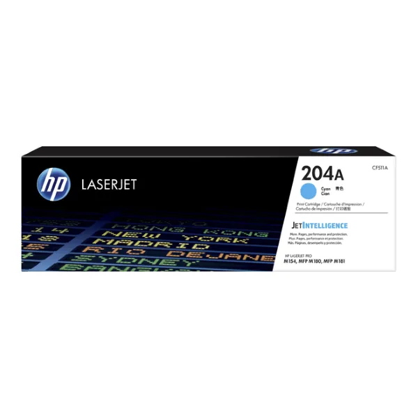 Original HP 204A / CF511A Cyan Toner