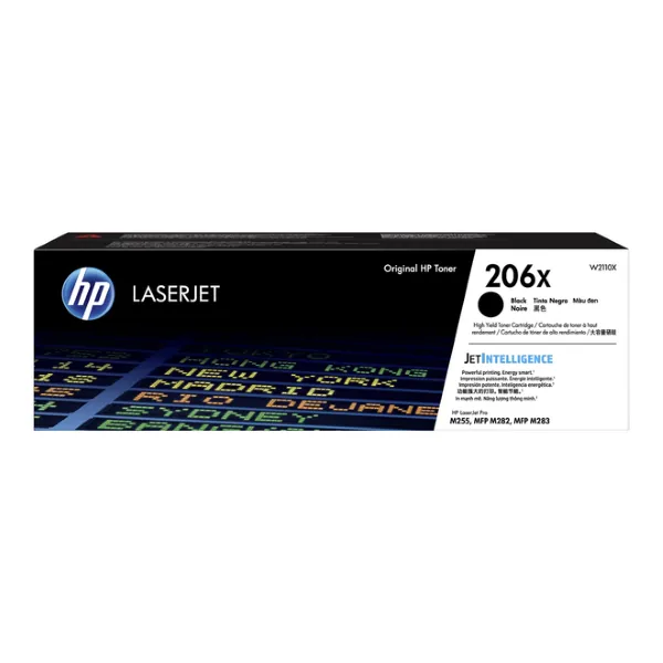 Original HP 206X / W2110X Black High Yield Toner