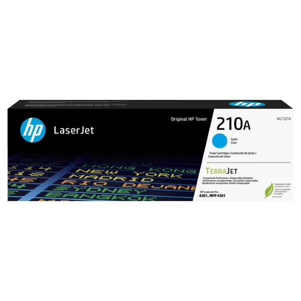 Original HP 210A / W2101A Cyan Toner