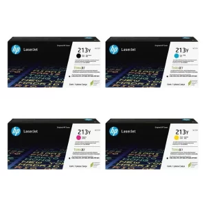 Original HP 213Y / W2130Y / W2131Y / W2132Y / W2133Y BK/C/M/Y Extra High Yield Toner Combo