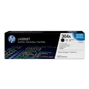Original HP 304A / CC530AD Black Toner 2 Packs