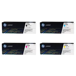 Original HP 312A BK/C/M/Y Toner Combo