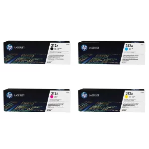 Original HP 312X / 312A BK/C/M/Y Toner Combo