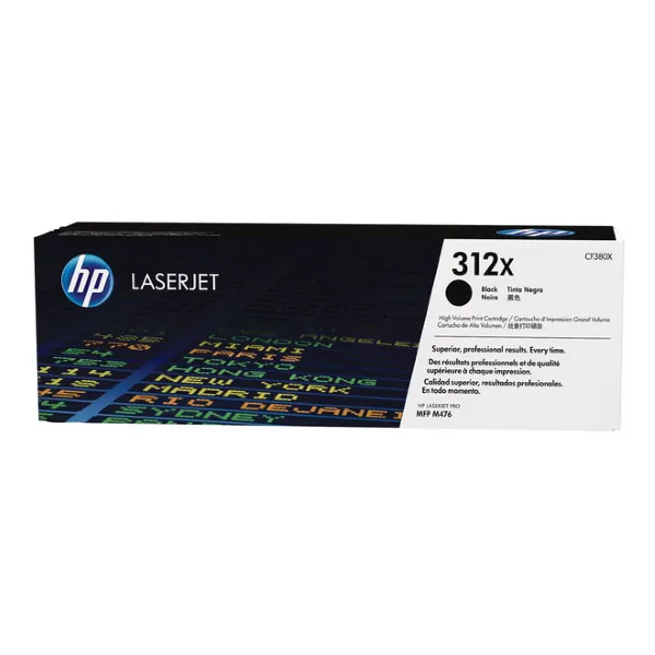 Original HP 312X / CF380X Black High Yield Toner