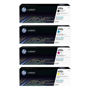 Original HP 410X BK/C/M/Y High Yield Toner Combo