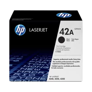 Original HP 42A / Q5942A Black Toner