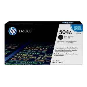 Original HP 504A / CE250A Black Toner