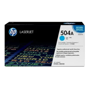 Original HP 504A / CE251A Cyan Toner