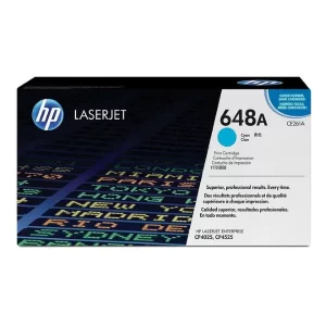 Original HP 648A / CE261A Cyan Toner