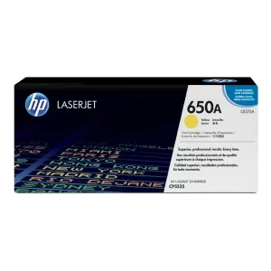 Original HP 650A / CE272A Yellow Toner