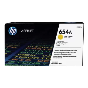 Original HP 654A / CF332A Yellow Toner