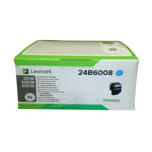 original lexmark oem 24b6008 cyan extra high yield toner