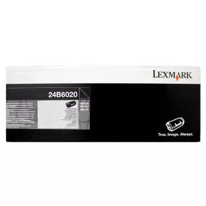 original lexmark oem 24b6020 black toner