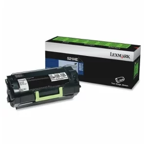 original lexmark oem 52d1h0e black high yield toner