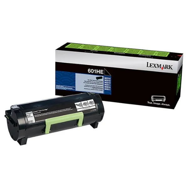 original lexmark oem 60f1h0e black high yield toner