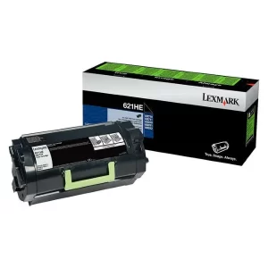 original lexmark oem 62d1h0e black high yield toner