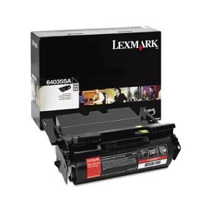 original lexmark oem 64035sa black toner