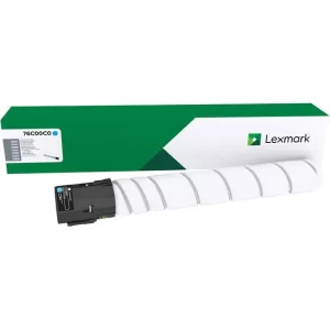 original lexmark oem 76c00c0 cyan toner