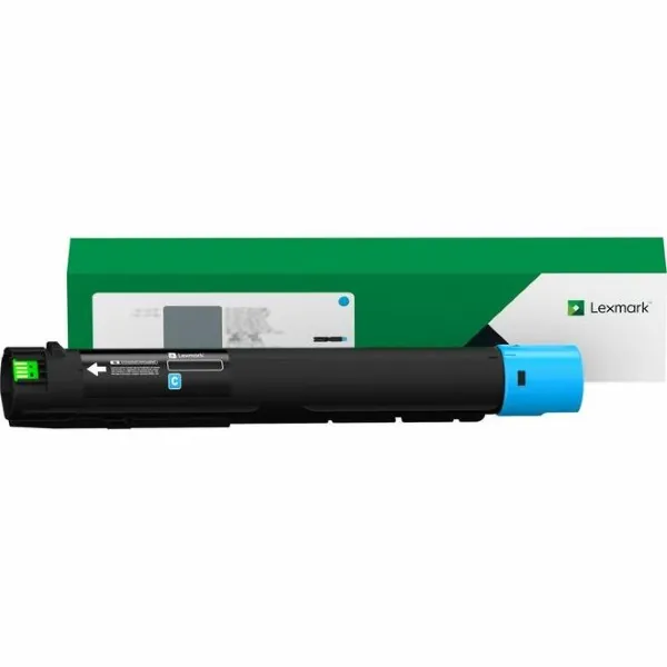 original lexmark oem 85d0hc0 cyan high yield toner