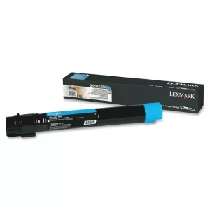 original lexmark oem x950x2cg cyan extra high yield toner