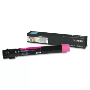 original lexmark oem x950x2mg magenta extra high yield toner