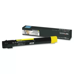 original lexmark oem x950x2yg yellow extra high yield toner