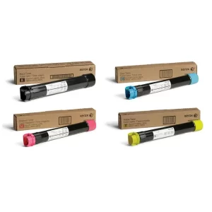 original xerox oem 006r01697 006r01698 006r01699 006r01700 black cyan magenta yellow toner combo