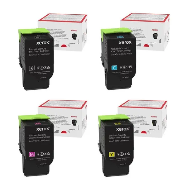 original xerox oem 006r04356 006r04357 006r04358 006r04359 black cyan magenta yellow toner combo