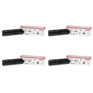 original xerox oem 006r04383 006r04384 006r04385 006r04386 c230 c235 black cyan magenta yellow toner combo