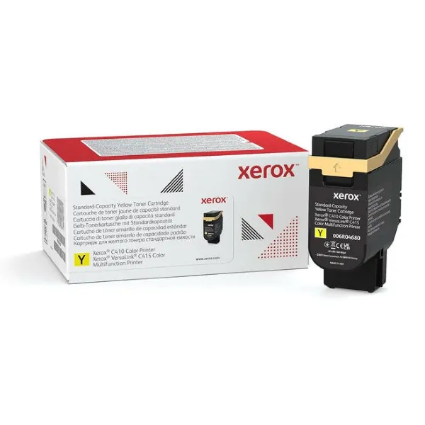 original xerox oem 006r04680 yellow toner