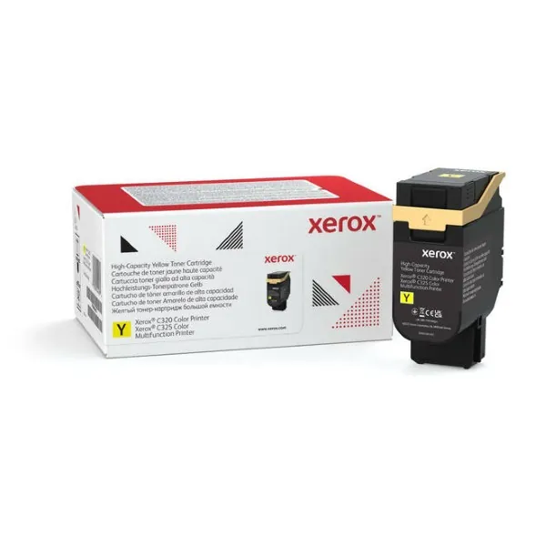 original xerox oem 006r04830 yellow high yield toner