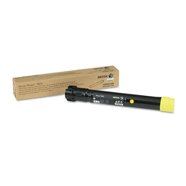 original xerox oem 106r01568 yellow high yield toner