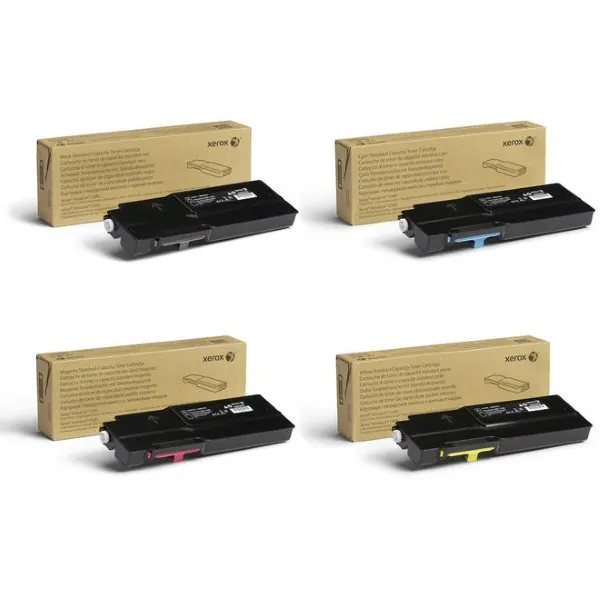 original xerox oem 106r03500 106r03501 106r03502 106r03503 black cyan magenta yellow toner combo