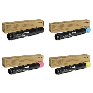 original xerox oem 106r03737 106r03738 106r03739 106r03740 black cyan magenta yellow extra high yield toner combo