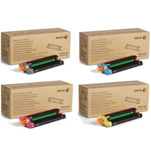 original xerox oem 108r01488 108r01485 108r01486 108r01487 black cyan magenta yellow drum combo
