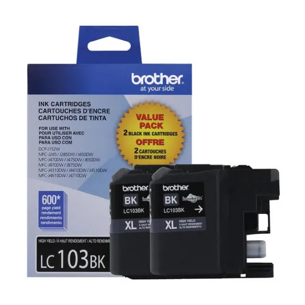 Original Brother LC1032PKS Black High Yield Ink