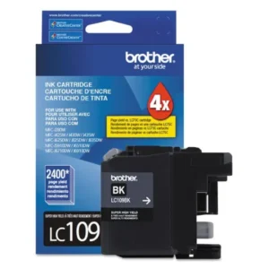 Original Brother LC109BK Black Extra High Yield Ink