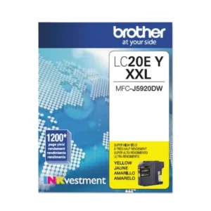 Original Brother LC20EYS Yellow Extra High Yield Ink