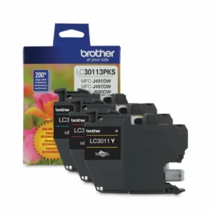 Original Brother LC30113PKS C/M/Y Ink Combo