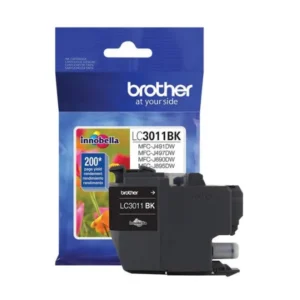Original Brother LC3011BK Black Ink