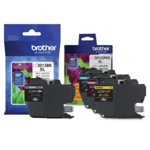 Original Brother LC3013 BK/C/M/Y High Yield Ink Combo