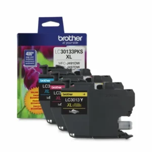 Original Brother LC30133PKS C/M/Y High Yield Ink Combo