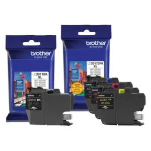 Original Brother LC3017 BK/C/M/Y High Yield Ink Combo