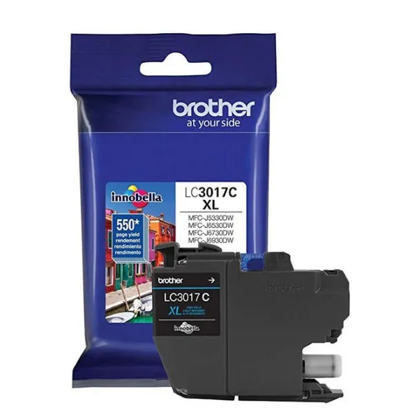 Original Brother LC3017C Cyan High Yield Ink