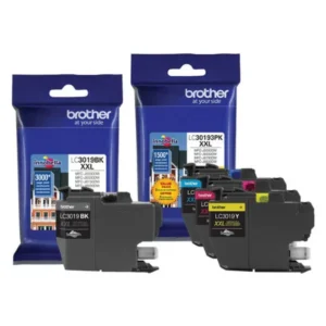 Original Brother LC3019 BK/C/M/Y Extra High Yield Ink Combo