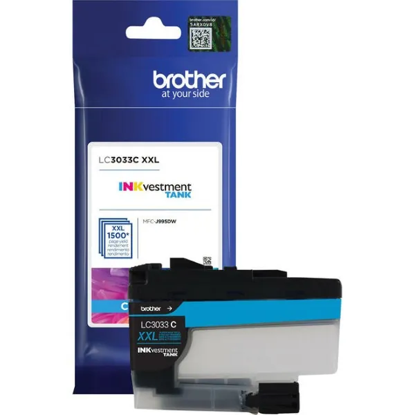Original Brother LC3033C Cyan Extra High Yield Ink