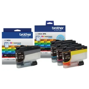 Original Brother LC404 BK/C/M/Y Ink Combo