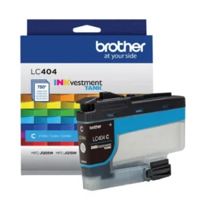 Original Brother LC404CS Cyan Ink