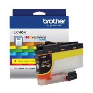 Original Brother LC404YS Yellow Ink